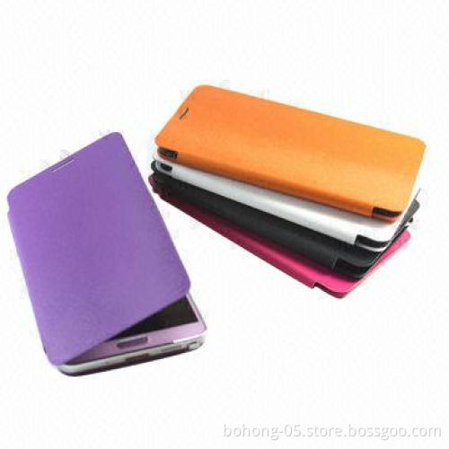 Flip Leather Cases, Snow Grains PU, Various Colors Available